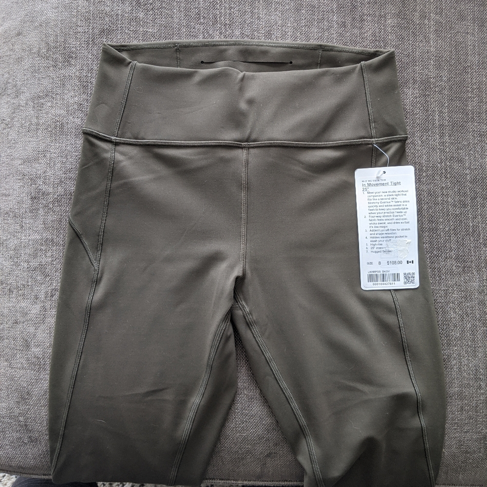 Lululemon In Movement Tights